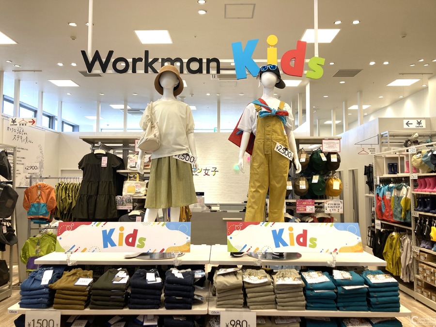ワークマン、高機能子供服の新業態「Workman Kids店」を都内に初出店