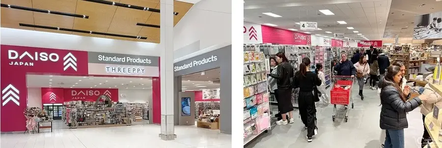 大創産業、ニュージーランド初となる3ブランド複合店をオープン