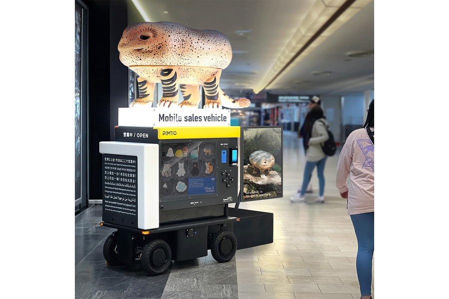 成田空港で移動型無人販売サービス展開、マッシュアップやパナソニックHDらが共同実証