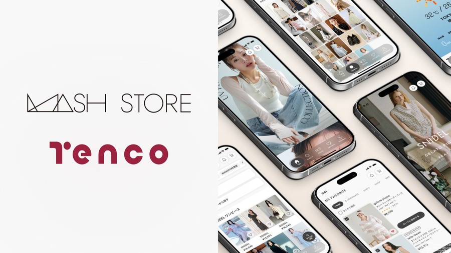 マッシュグループ公式アプリ「MASH STORE」全面リプレイス、EC体験を刷新