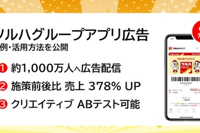 アドインテ、ツルハグループのアプリ広告枠活用事例を公開　アプリ会員売上が378%増加 画像