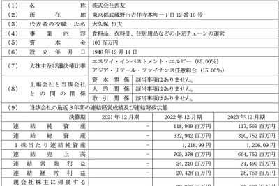 トライアルカンパニー、西友を完全子会社化へ　小売業界の再編加速 画像