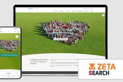 花王がグローバルサイトにZETAのAI検索機能を導入、多言語検索に対応 画像