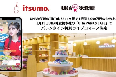 【1週間で2,000万円】UHA味覚糖×いつも、TikTok Shop×ライブコマースで異次元の売上 画像