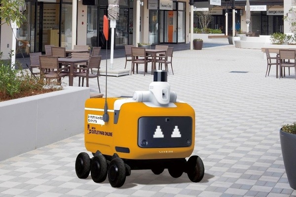 三井アウトレットパーク、Avride社製配送ロボット導入　店頭商品のオンラインショッピング対応に活用する実験を開始 画像