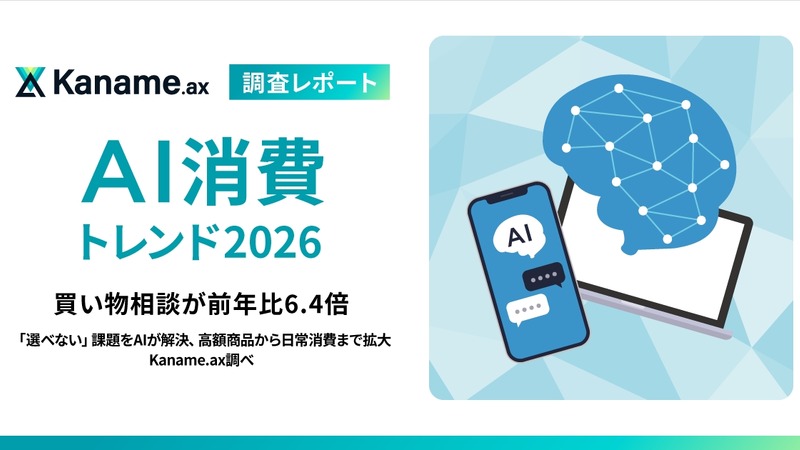 買い物相談がAIへ移行、X投稿が前年比6.4倍に急増——2026年AI消費トレンド調査【アライドアーキテクツ】 画像