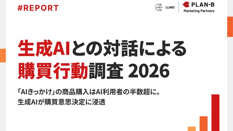 生成AIきっかけの商品購入が半数超――PLAN-B調査で見えたEC事業者が対応すべき新購買行動 画像