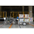 Amazon、リヤカー付き電動アシスト自転車での配達サービスを開始