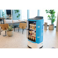 ローソン、KDDI本社でオフィス向けレジなし店舗を検証　配送ロボットやスマホレジアプリ導入