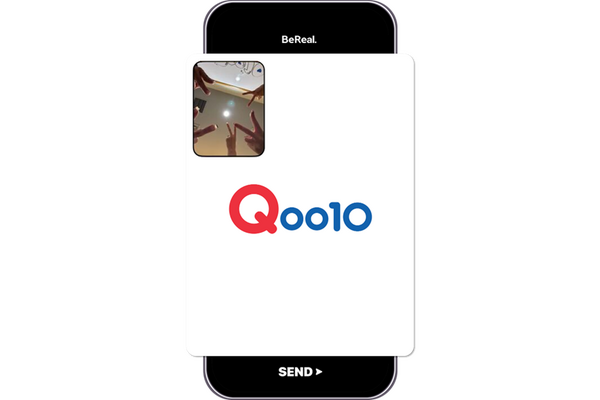 Qoo10、SNS「BeReal.」に国内マーケットプレイス初の公式アカウントを開設 画像