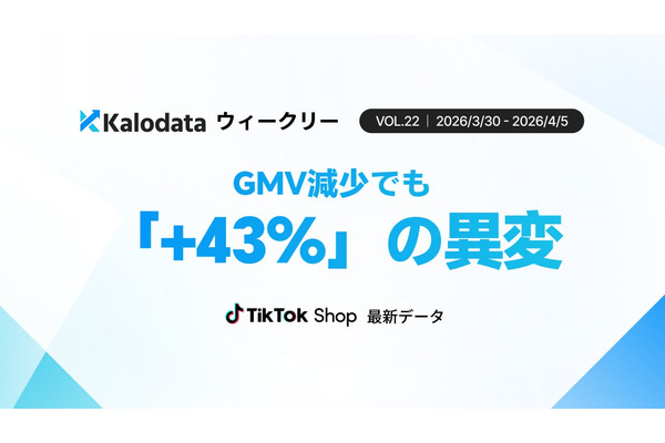 TikTok Shop日本市場 GMV微減も商品数が急増｜多様化・分散化が加速 画像