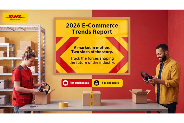 DHL、2026年版Eコマーストレンドレポート公開——消費者29%が5年以内にAI購買委任を検討